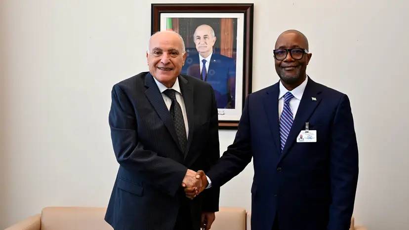 Mr. Attaf holds talks with Sierra Leonean counterpart