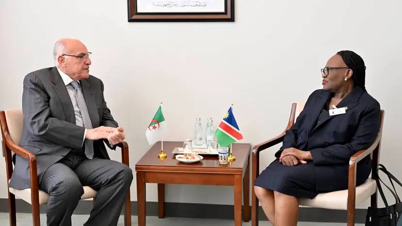 Mr. Attaf Holds Talks with Namibia’s Minister of International Relations and Trade