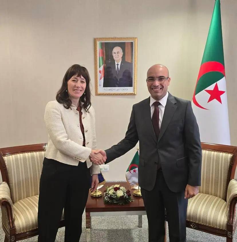 السيد شايب يستقبل السفيرة والمبعوثة الخاصة لوزارة الخارجية الأسترالية المكلفة بمكافحة الإرهاب