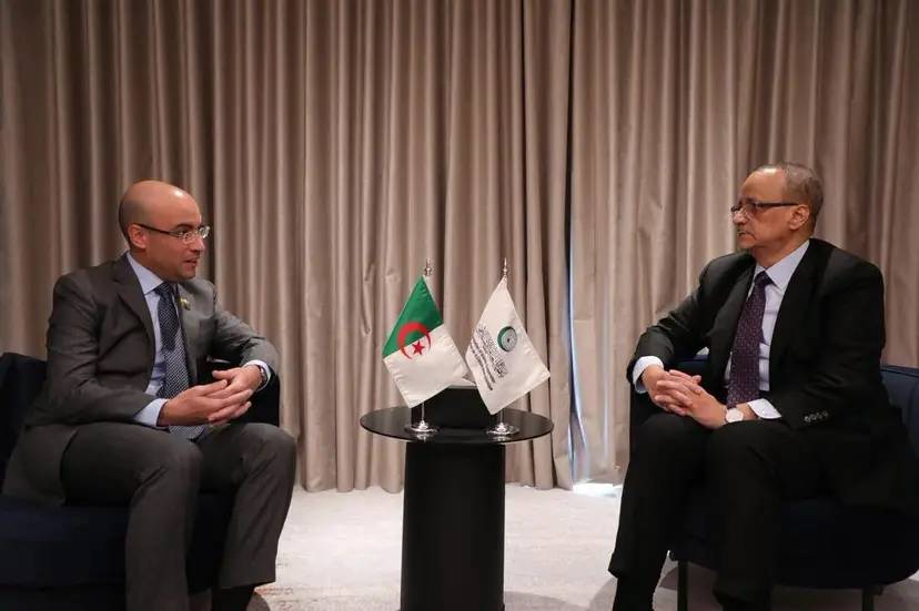 On the sidelines of the 52nd Session of the Council of Foreign Ministers of the Organisation of Islamic Cooperation, Mr. Chaib holds talks with the Organisation’s Secretary-General and several officials